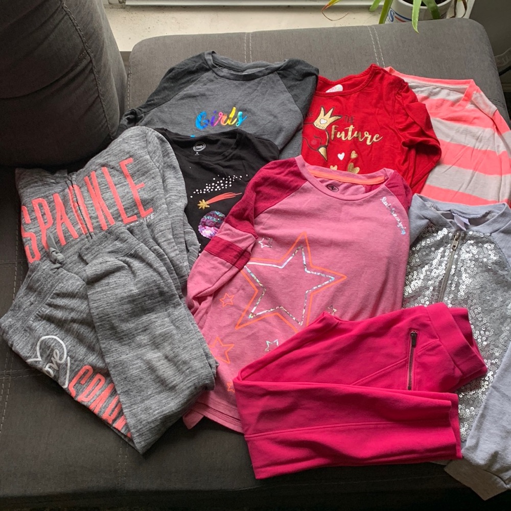 9 piece girl’s bundle sizes 8 and size 7/8